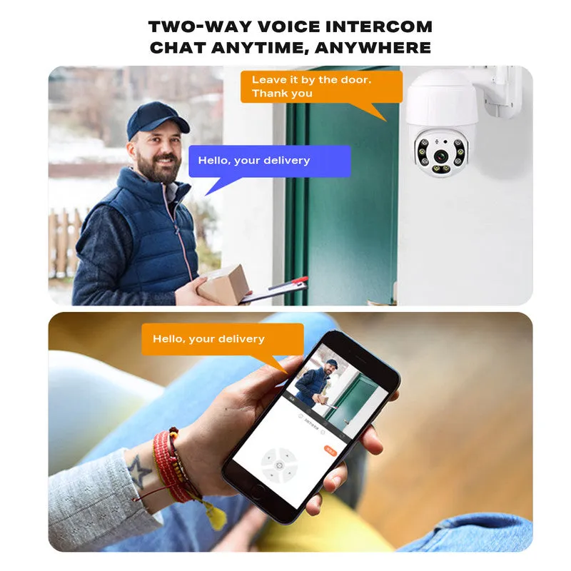 1080P Full HD Wireless WiFi IP Camera | Home Security LED Bulb Lamp Light Camera