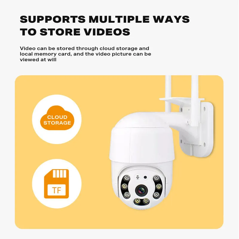 1080P Full HD Wireless WiFi IP Camera | Home Security LED Bulb Lamp Light Camera