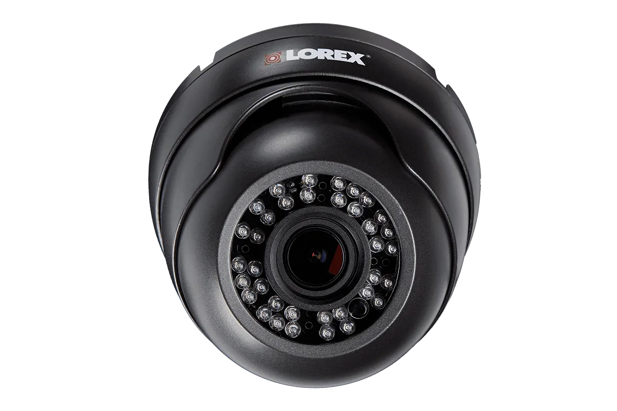 1080p HD Security Dome Cameras with 3x Zoom Motorized Varifocal Zoom Lenses, 150ft Night Vision (4-pack)