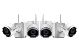 1080p HD Wire-Free Security Camera with 3-cell Power Pack (4-pack)