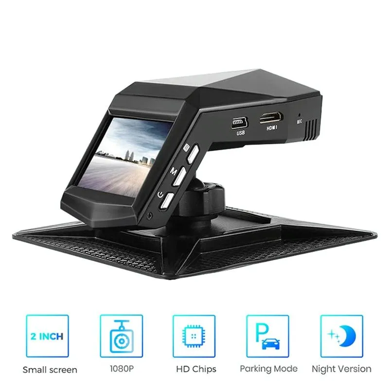 1080p Night Vision Hidden Driving Recorder | Aromatherapy | 2 Inch HD Single Lens