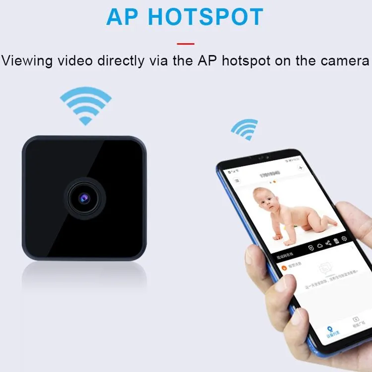 1080P Wifi Camera | Motion Detection | Night Vision | Two-Way Voice Intercom