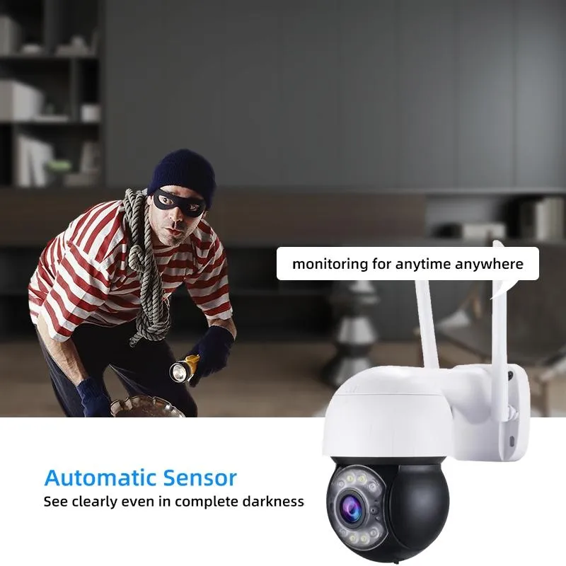 1080P Wireless IP Camera | 3.0MP | Motion Detection | Night Vision | TF Card Support
