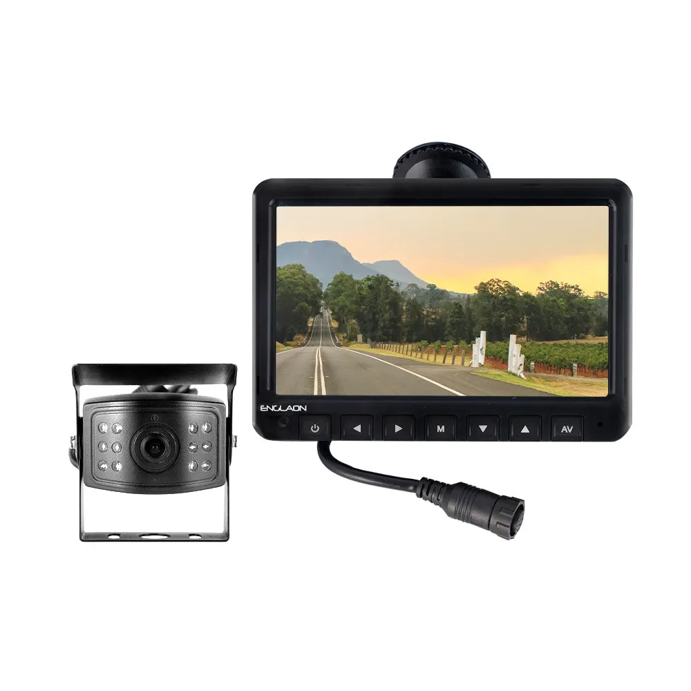 12V-36V 7" AHD Monitor DVR Reverse Camera (15M Cable)