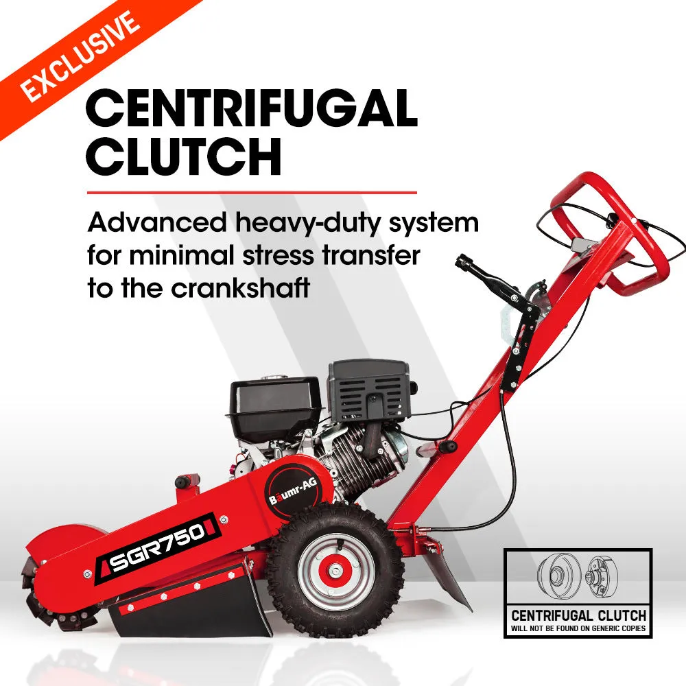 15HP Commercial Petrol Tree Stump Grinder