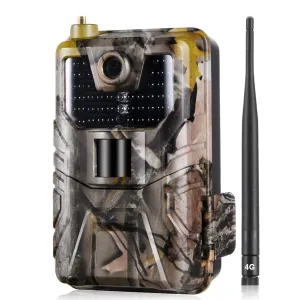 20MP 2K Wildlife Hunting Trail Camera | Night Vision | 4G Cellular Surveillance