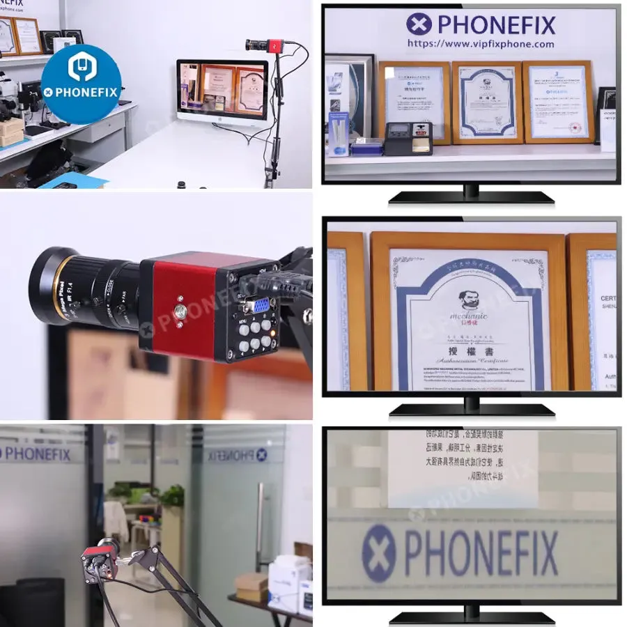 2.0MP CMOS Live Stream Camera 5.0-50mm IR F1.6 CCTV Lens