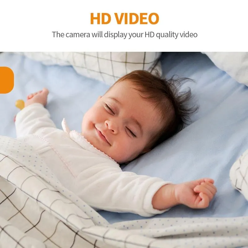 2.4 LCD Wireless Baby Monitor with Night Vision & Two-Way Talk