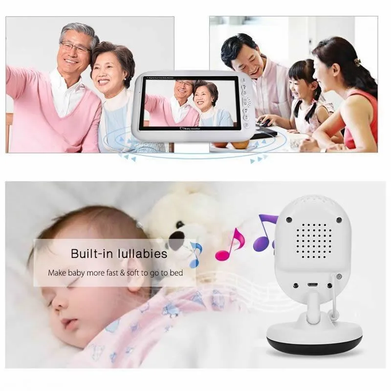 2.4 Wireless Baby Monitor | Night Vision | Two-Way Talk