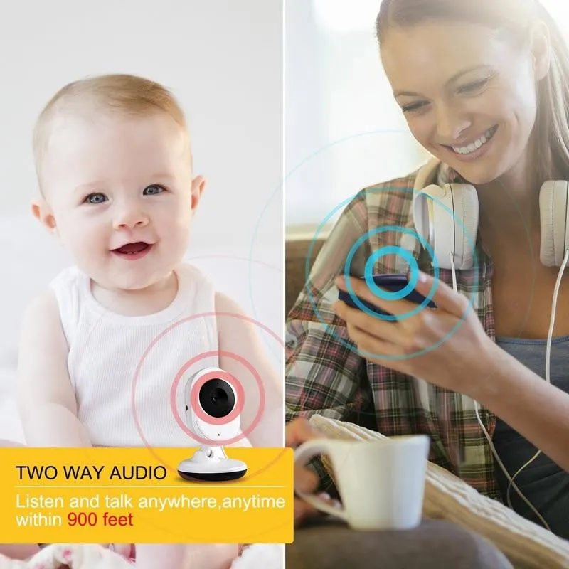 2.4 Wireless Baby Monitor | Night Vision | Two-Way Talk