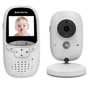 2.4 Wireless Baby Monitor with LCD Night Vision & Two-Way Talk | Grey