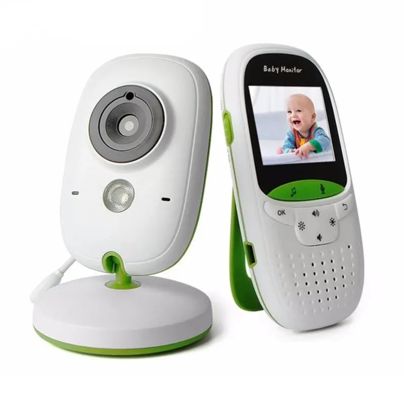 2.4 Wireless Baby Monitor with LCD Night Vision & Two-Way Talk | White