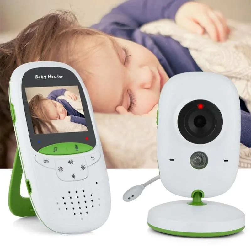 2.4 Wireless Baby Monitor with LCD Night Vision & Two-Way Talk | White