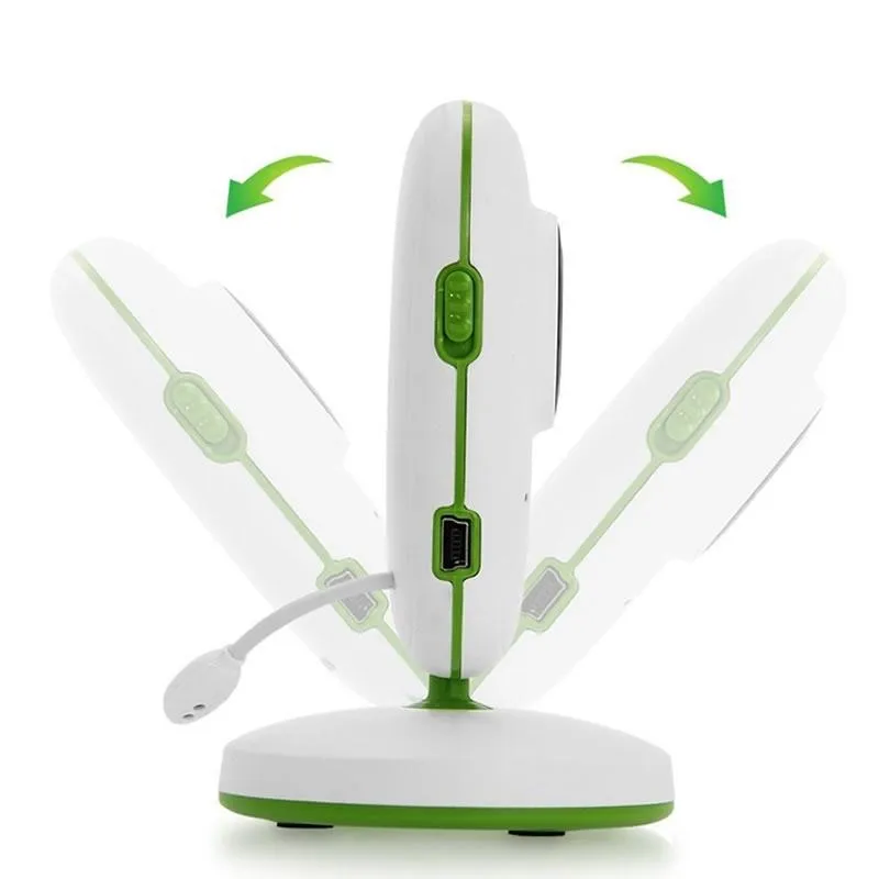 2.4 Wireless Baby Monitor with LCD Night Vision & Two-Way Talk | White