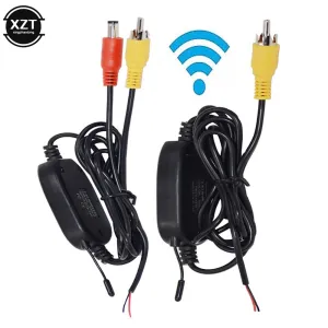 2.4G Wireless Rear View Camera RCA Video Transmitter &Receiver For Car Rearview Monitor FM Wireless Transceiver &Receiver Module