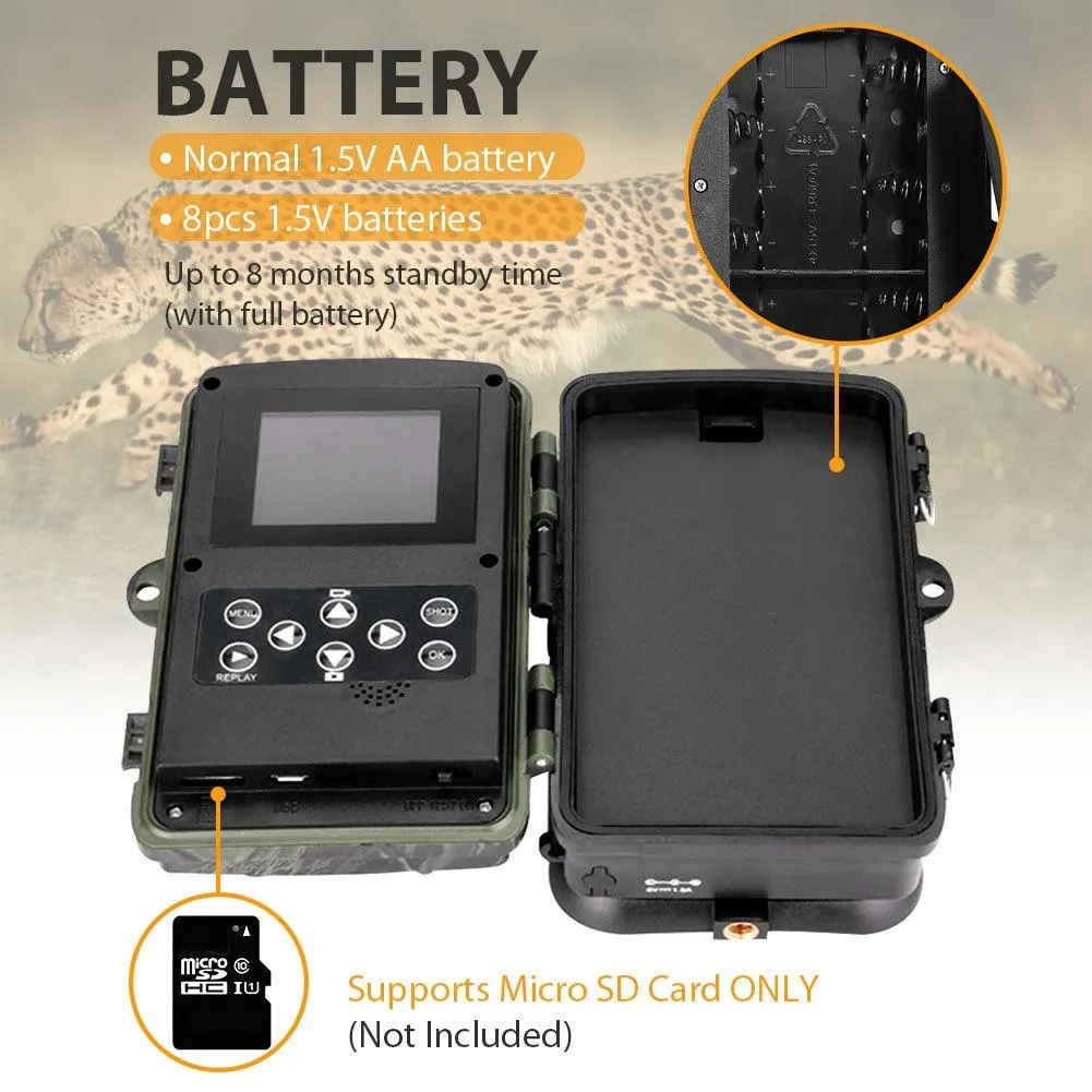 24MP 2.7K Outdoor Track Camera | Infrastructure Monitoring | Hound Tracking