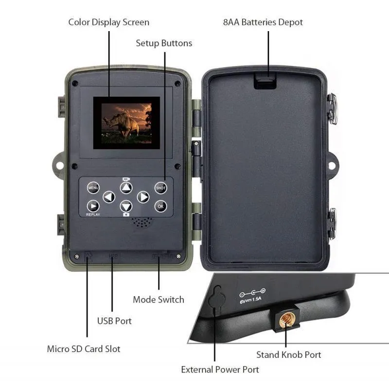 24MP 2.7K Outdoor Track Camera | Infrastructure Monitoring | Hound Tracking