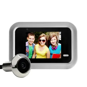 2.4" Screen | 2.0MP Security Camera | TF Card Support | No Disturb Peephole Viewer