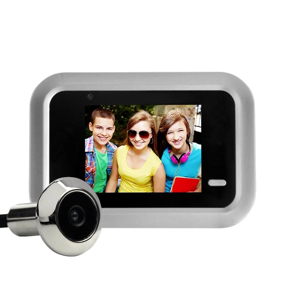 2.4" Screen | 2.0MP Security Camera | TF Card Support | No Disturb Peephole Viewer