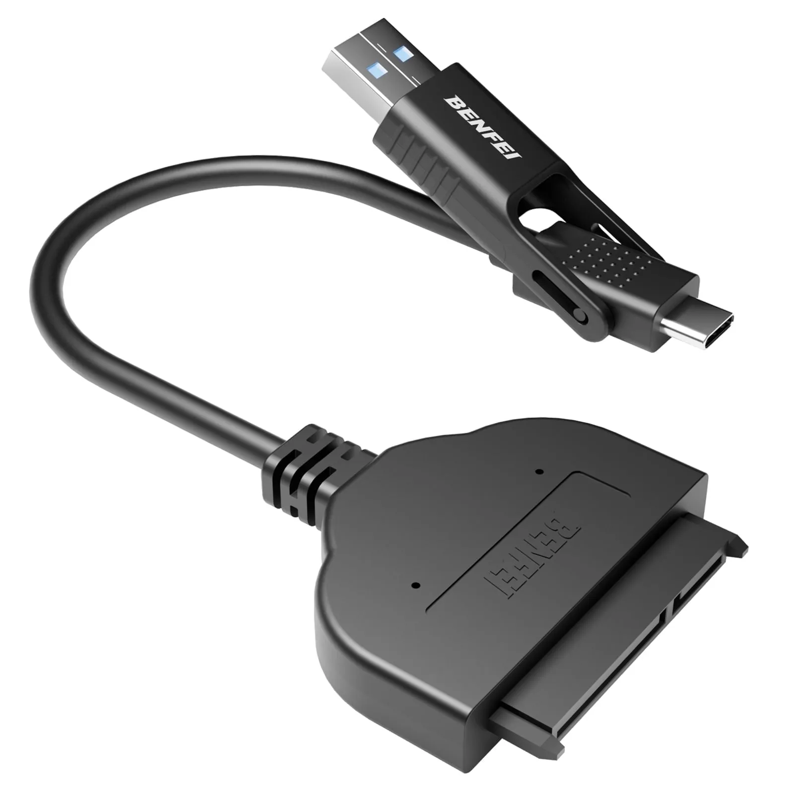 2in1 USB-C/USB 3.0 to SATA III Hard Drive Adapter