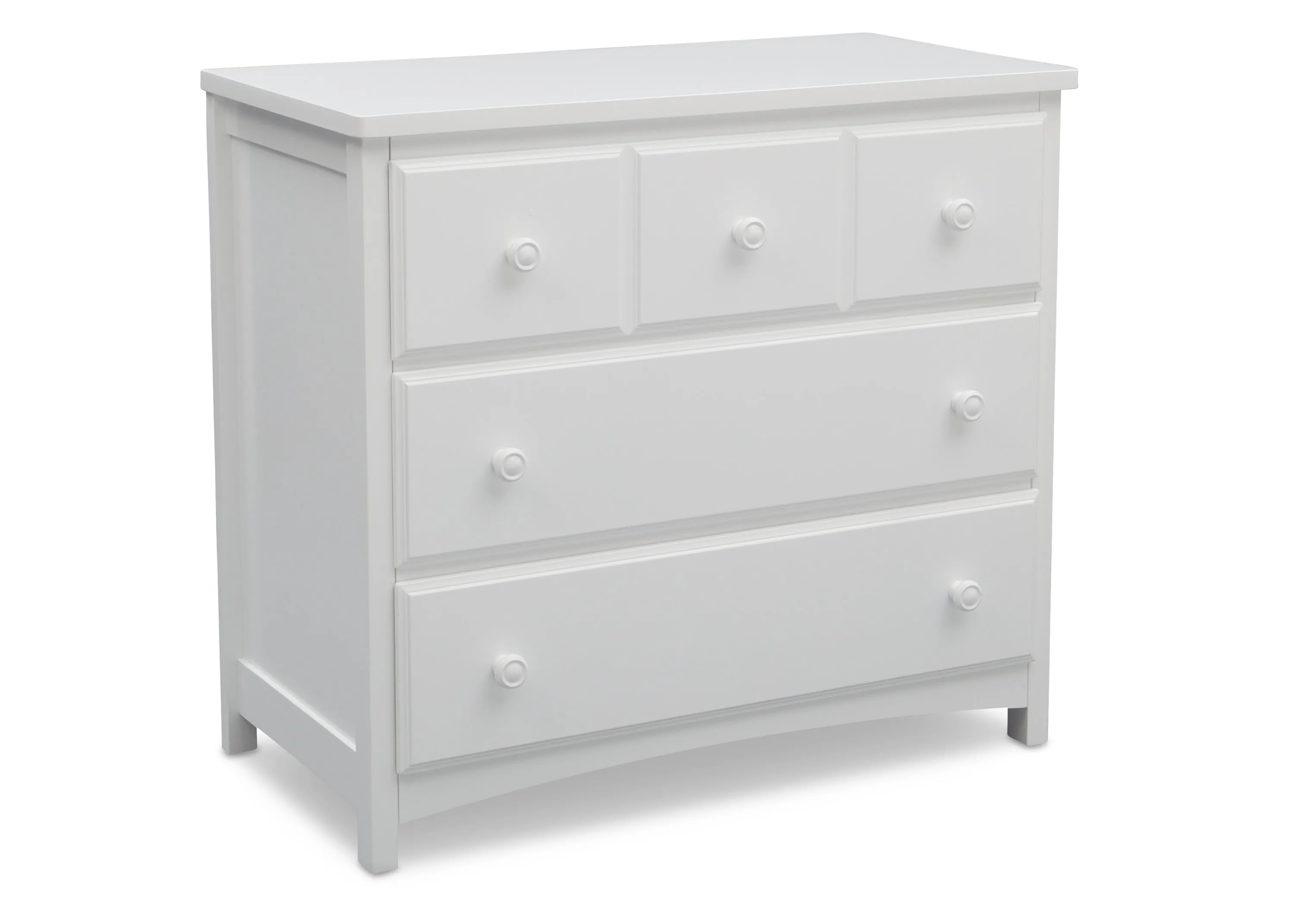 3 Drawer Dresser with Interlocking Drawers