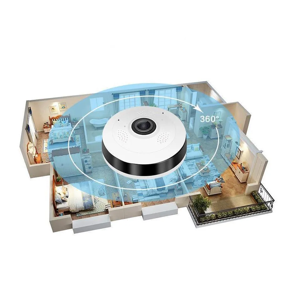 360 Surveillance Camera - Panoramic UFO Camera
