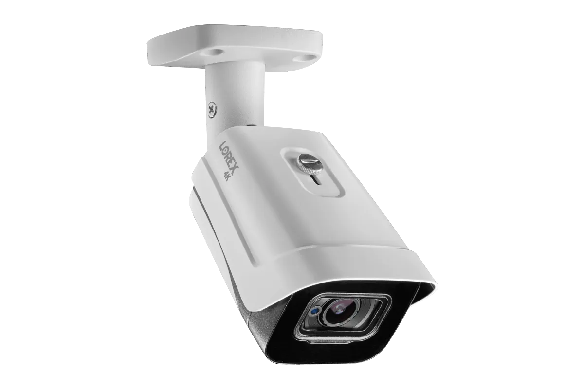 4K (8MP) Ultra HD Outdoor Metal Security Camera with Audio & Color Night Vision