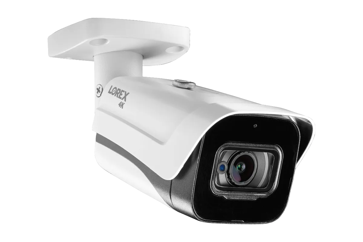 4K (8MP) Ultra HD Outdoor Metal Security Camera with Audio & Color Night Vision
