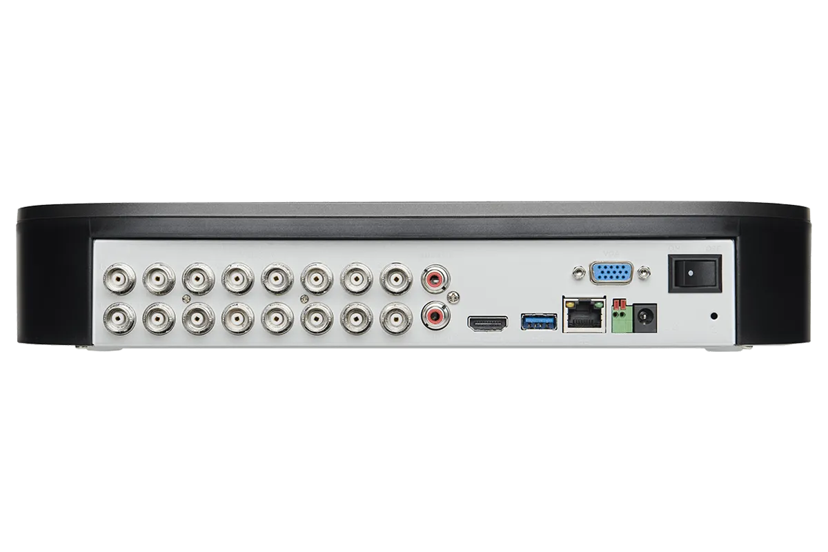 4K Ultra HD 16-Channel Security System with 10 Active Deterrence 4K (8MP) Cameras, Advanced Motion Detection and Smart Home Voice Control