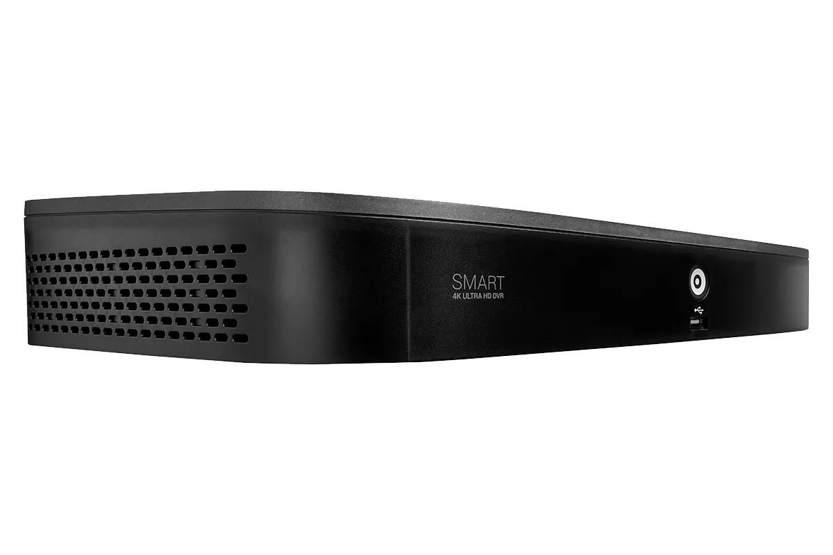 4K Ultra HD 8 Channel Digital Video Recorder with Smart Motion Detection and Smart Home Voice Control