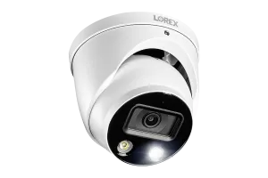 4K Ultra HD Smart Deterrence IP Dome Security Camera with Smart Motion Detection Plus