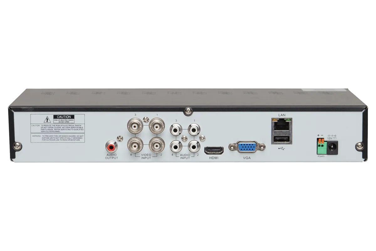 4MP Super HD 4 Channel Security System