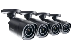 720P HD Weatherproof Night Vision Security Camera (4-Pack)