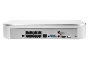8-Channel 4K Fusion NVR System with Smart Deterrence Dome Cameras