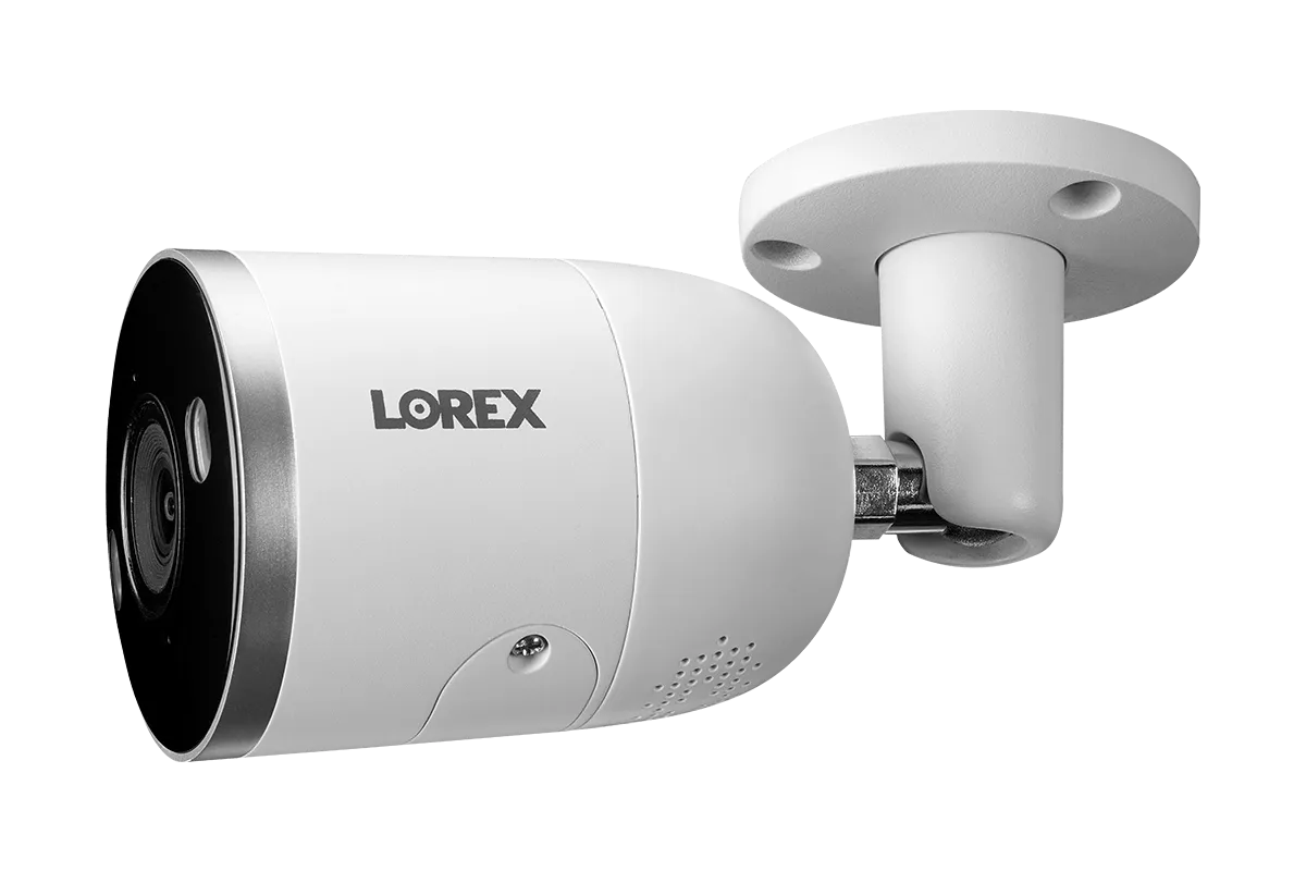 8-Channel Fusion NVR System with Dome and Bullet Smart Deterrence 4K IP Cameras