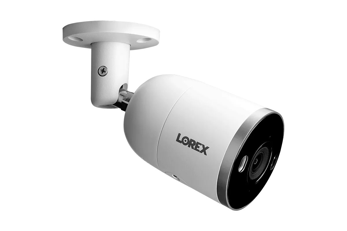 8-Channel Fusion NVR System with Dome and Bullet Smart Deterrence 4K IP Cameras