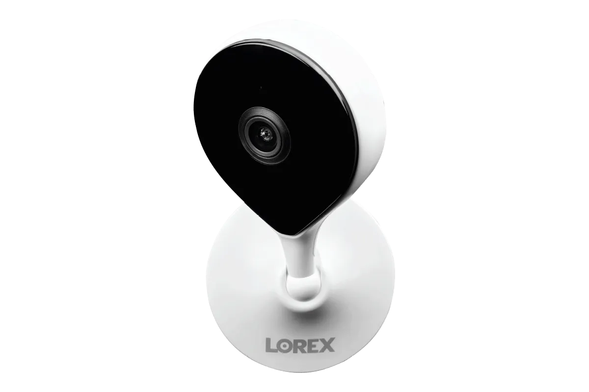 8-Channel NVR Fusion System with Four Smart Deterrence IP Dome Security Cameras and Two Indoor Wi-Fi Cameras