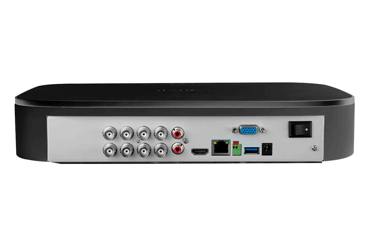 8-Channel Security System with Active Deterrence 4K (8MP) Cameras featuring Smart Motion Detection and Color Night Vision...