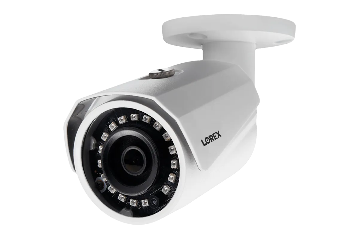 8-Channel Security System with Eight 1080p HD Outdoor Cameras, Advanced Motion Detection and Smart Home Voice Control