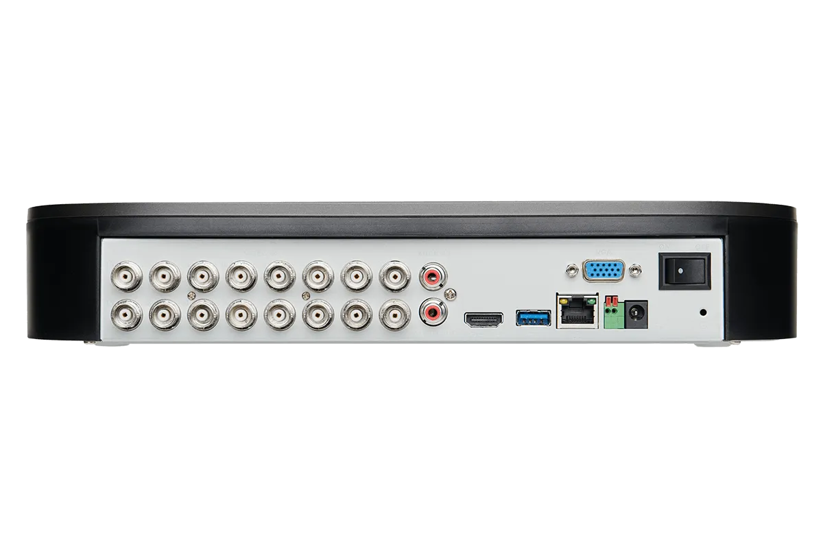 8-Channel Security System with Eight 1080p HD Outdoor Cameras, Advanced Motion Detection and Smart Home Voice Control