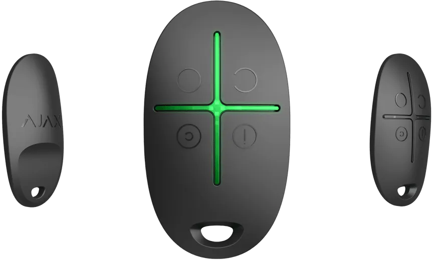 Ajax SpaceControl Remote Control Security System Key Fob Black