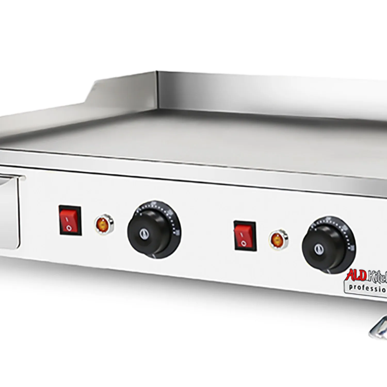 ALDKitchen Flat Top Griddle | Teppanyaki Grill with Singe, Dual or Triple Thermostat | Manual | Nonstick