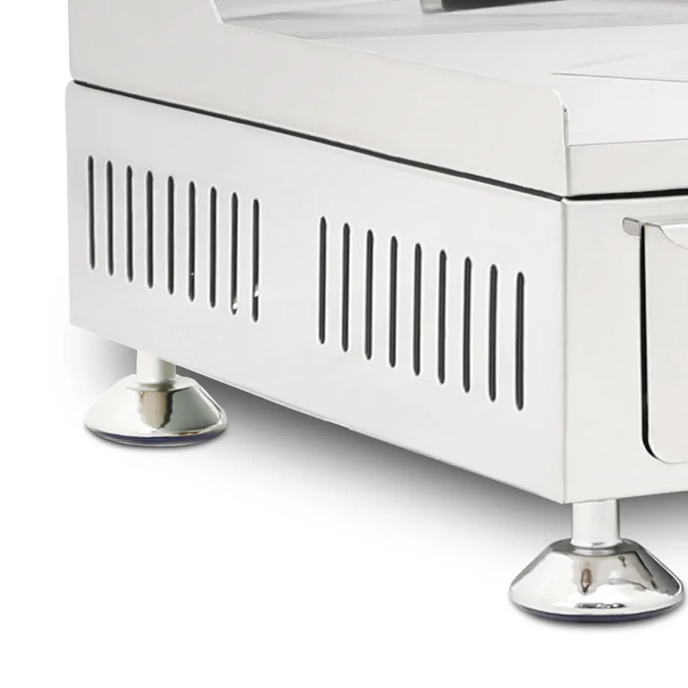 ALDKitchen Flat Top Griddle | Teppanyaki Grill with Singe, Dual or Triple Thermostat | Manual | Nonstick