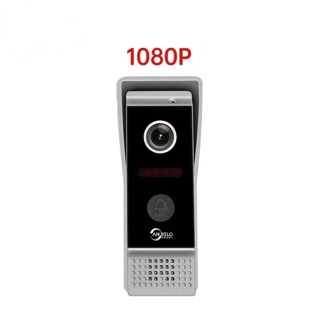 AnjieloSmart 7inch Monitor Video Intercoms Home Security System Video Doorbell Camera Remote Controlling