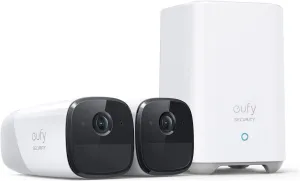 Anker Eufy 2 Pro Wireless Security Camera with 365 Battery Life 2 Units White - T8851