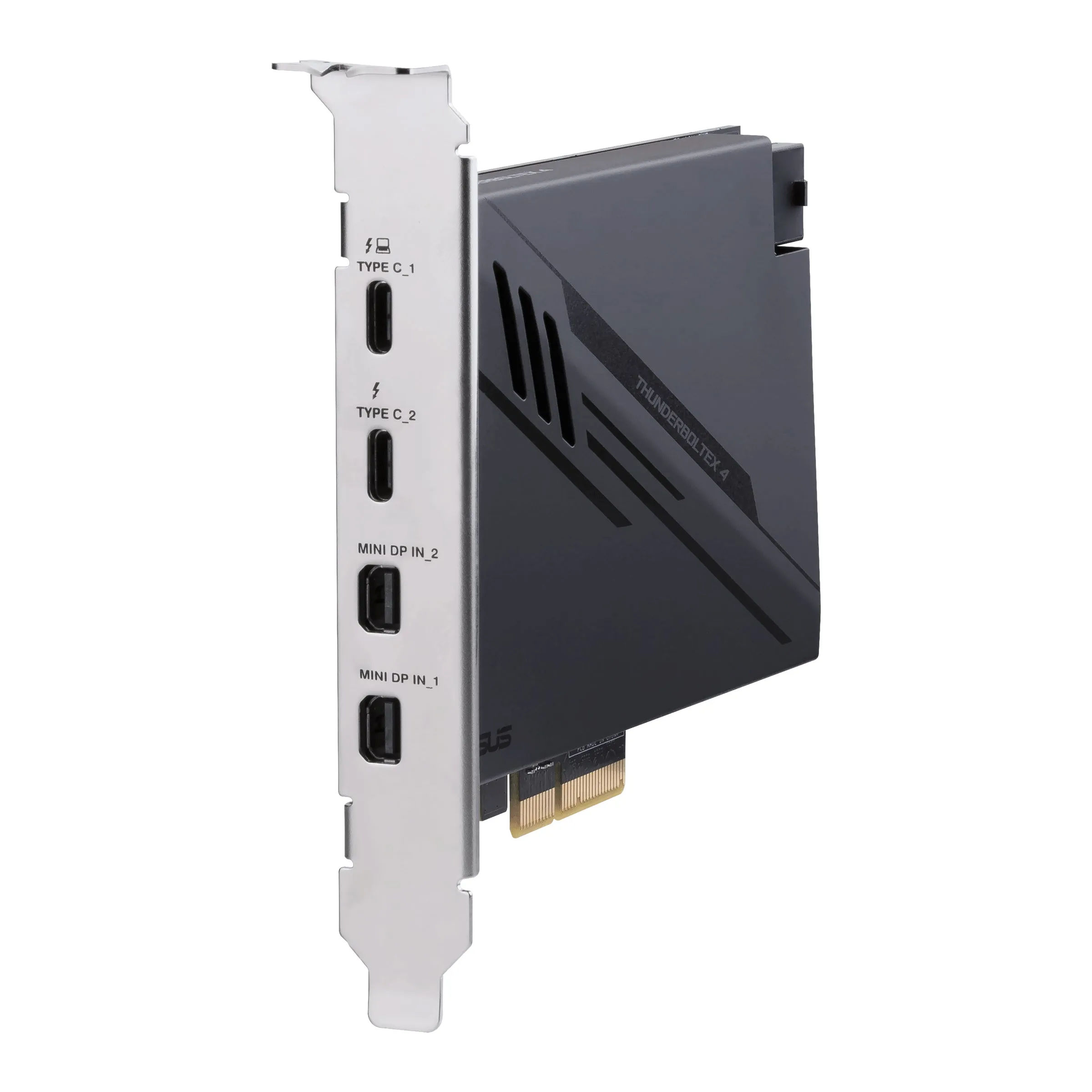 Asus Thunderboltex 4 - Thunderbolt Adapter - Pcie 3.0 X4 - Thunderbolt 4 X 2 - Black