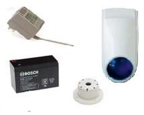 Bosch Solution 3000 Alarm System with 2 x Wireless Detectors   Text Code pad  IP Module, Plastic remotes