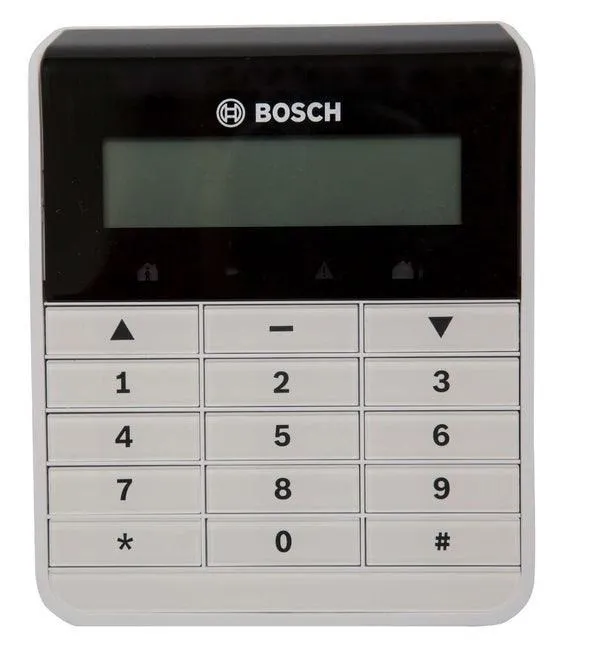 Bosch Solution 3000 Alarm System with 2 x Wireless Detectors   Text Code pad  IP Module, Plastic remotes