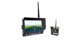 BOYO VTC701AHD - Wireless Vehicle AHD Backup Camera System with 7” Monitor and Backup Camera for Car, Truck, SUV and Van (Installation Friendly Design)