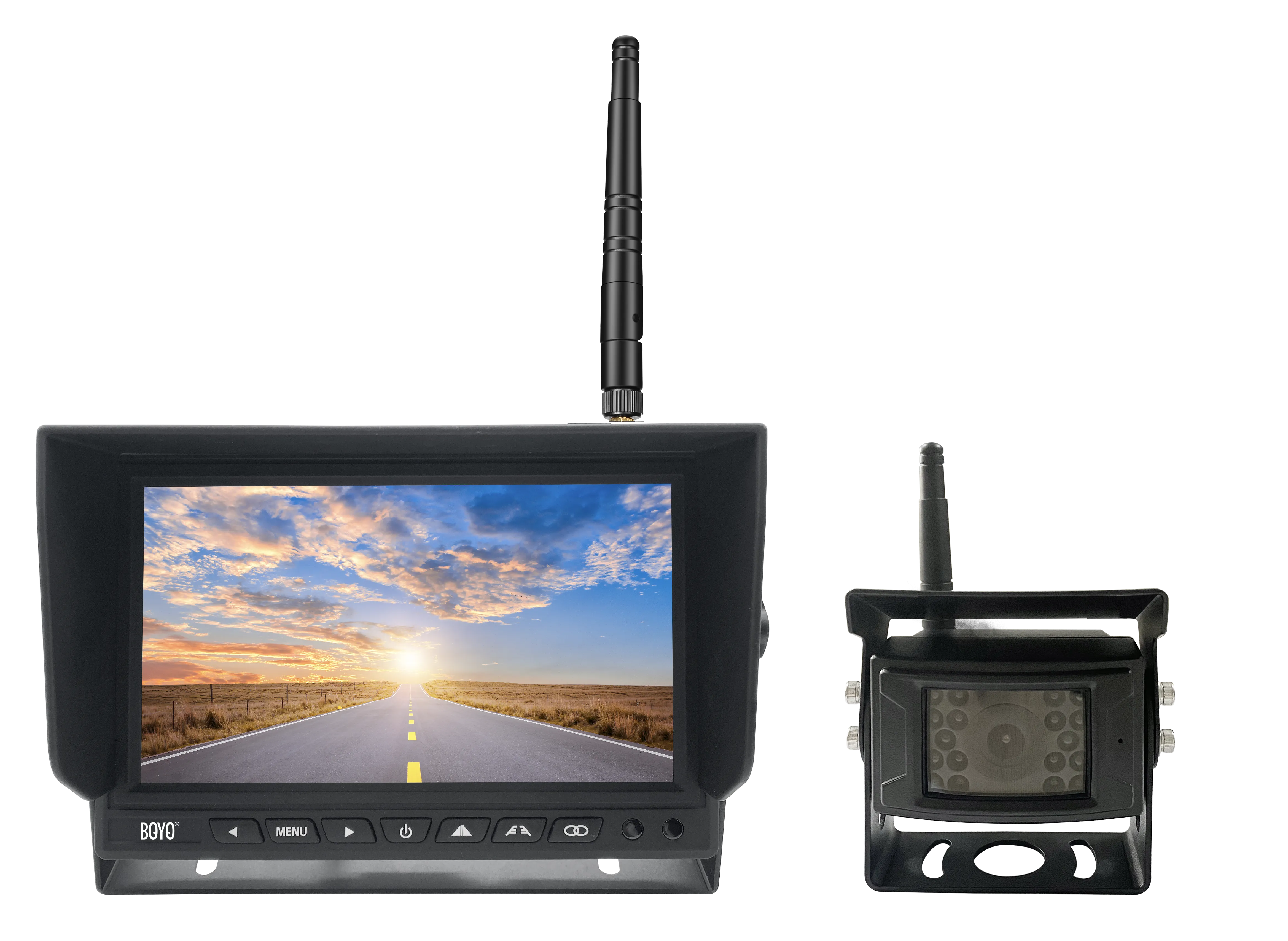 BOYO VTC702AHD - 7" AHD Digital Wireless Single Camera System for Car, Truck, SUV and Van